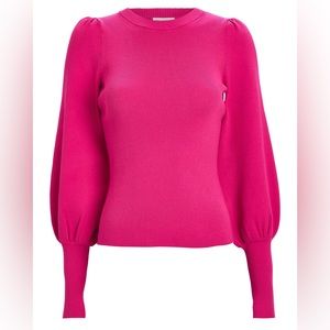 A.L.C. pink Lyla puff sleeve sweater